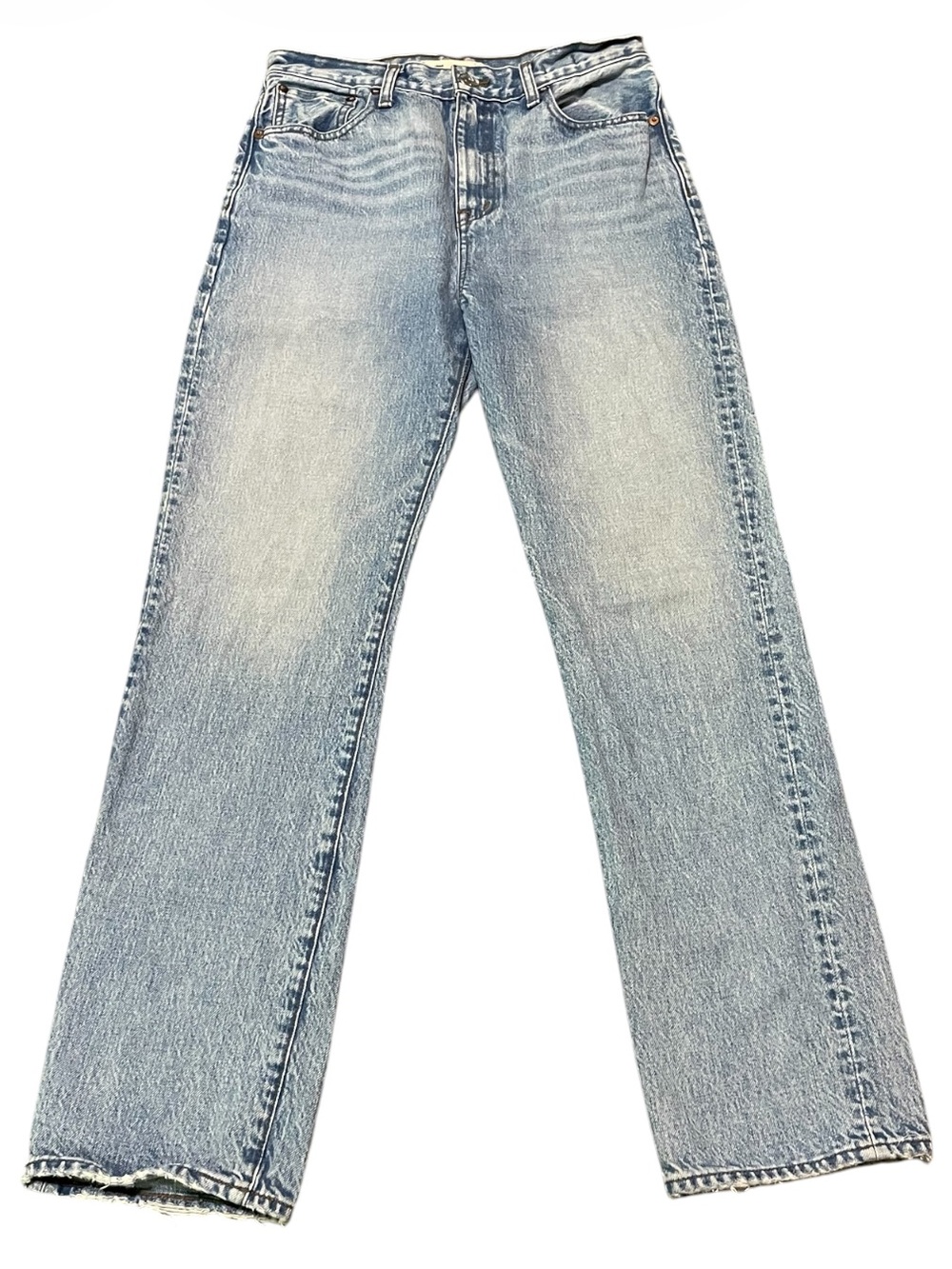 Women's Madewell ‘90s Straight Jeans Light Wash Size 26